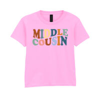 Middle Cousin - Softstyle™ youth ringspun t-shirt Thumbnail