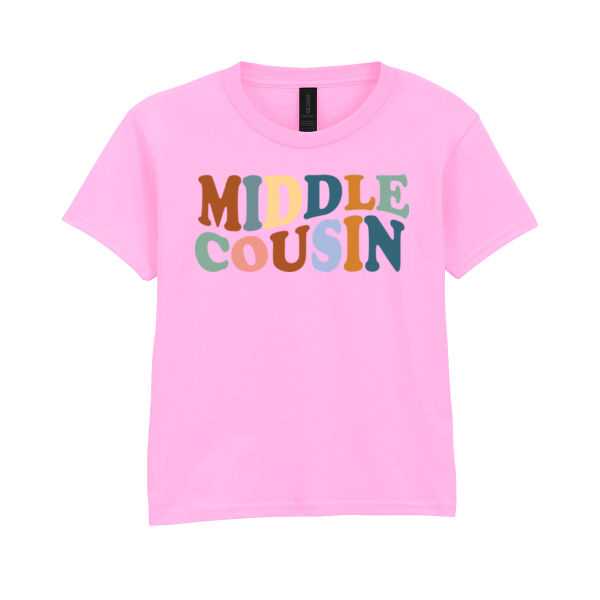 Middle Cousin - Softstyle™ youth ringspun t-shirt Thumbnail