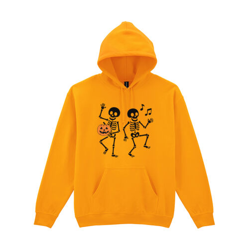 Halloween Dancing Skeleton - Heavy Blend™ hooded sweatshirt Thumbnail