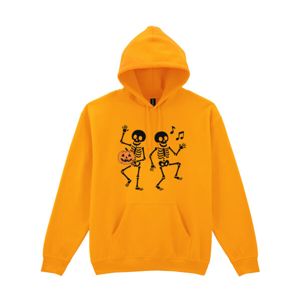 Halloween Dancing Skeleton - Heavy Blend™ hooded sweatshirt Thumbnail