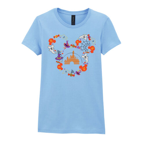 Disney Halloween Mice face - Softstyle™ women's ringspun t-shirt Thumbnail