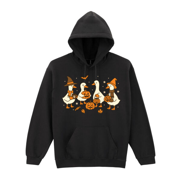 Halloween Duck - Heavy Blend™ hooded sweatshirt Thumbnail