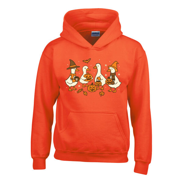 Halloween Duck - Heavy Blend™ youth hooded sweatshirt Thumbnail