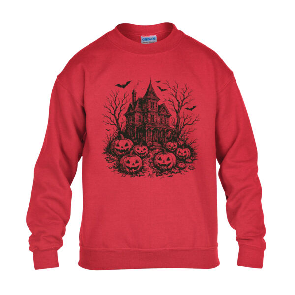 Halloween Night - Heavy Blend™ youth crew neck sweatshirt Thumbnail