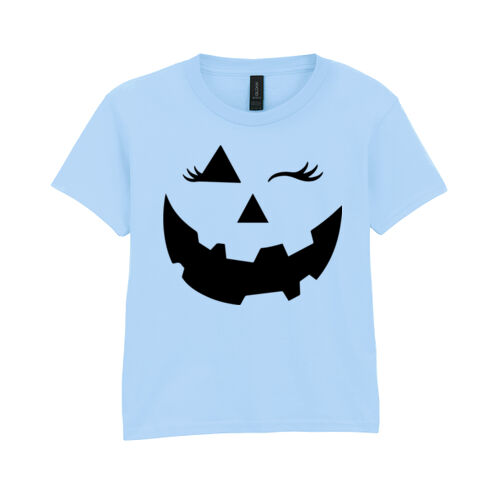 Halloween Face - Softstyle™ youth ringspun t-shirt Thumbnail