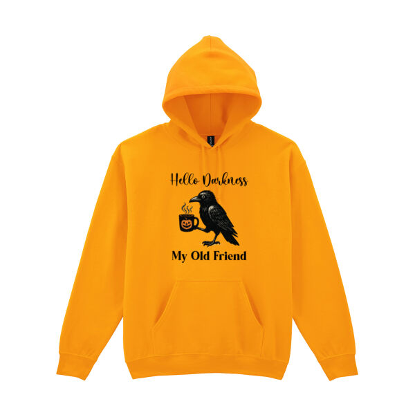 Hello Darkness my old friend - Heavy Blend™ hooded sweatshirt Thumbnail