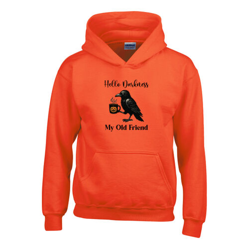 Hello Darkness my old friend - Heavy Blend™ youth hooded sweatshirt Thumbnail