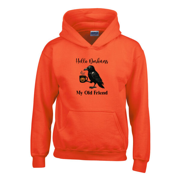 Hello Darkness my old friend - Heavy Blend™ youth hooded sweatshirt Thumbnail