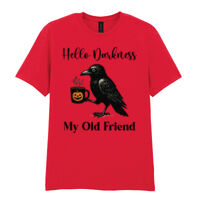 Hello Darkness my old friend - Softstyle™ adult ringspun t-shirt Thumbnail