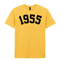 1955 - 70th birthday - Softstyle™ adult ringspun t-shirt Thumbnail