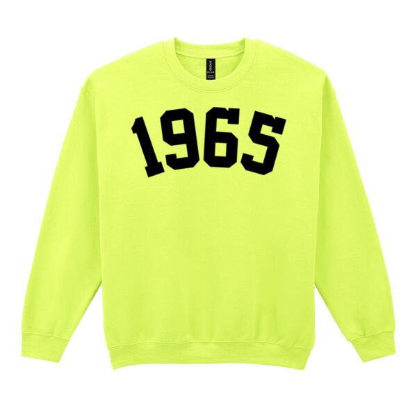 1965 - 60th Birthday - Heavy Blend™ adult crew neck sweatshirt Thumbnail