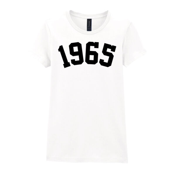1965 - 60th Birthday - Softstyle™ women's ringspun t-shirt Thumbnail