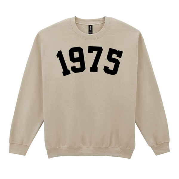 1975 - 50th Birthday - Heavy Blend™ adult crew neck sweatshirt Thumbnail