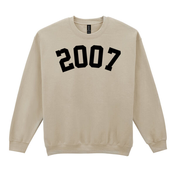 2007 - 18th Birthday - Heavy Blend™ adult crew neck sweatshirt Thumbnail