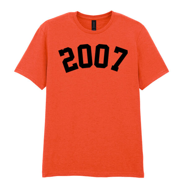 2007 - 18th Birthday - Softstyle™ adult ringspun t-shirt Thumbnail