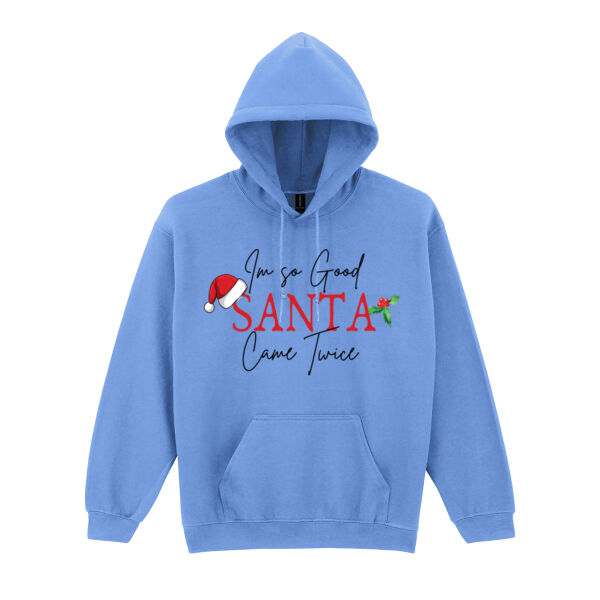 I'm so good santa came twice - Heavy Blend™ hooded sweatshirt Thumbnail