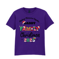 Making memories together Daddy Family Christmas 2025 - Softstyle™ youth ringspun t-shirt Thumbnail
